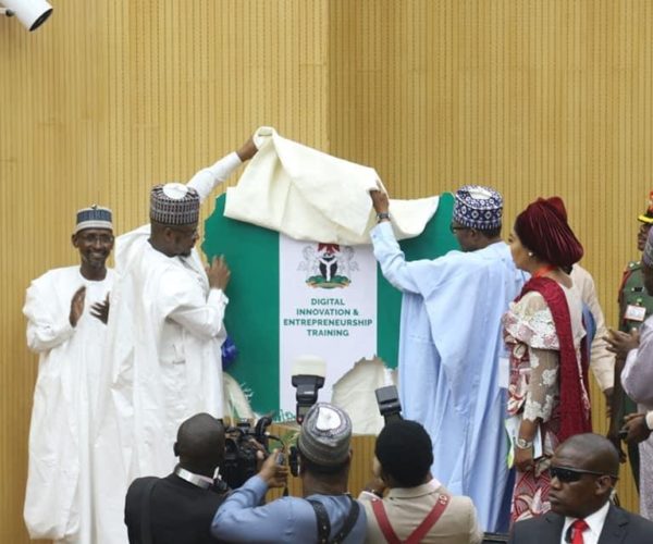 Driving for a Digital Nigeria: President Buhari Unveils Strategic Road Map, Commissions ICT Projects, Flags-off Digital Training